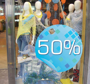 Sticker personalizzabile offerte feste