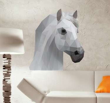 Wall sticker Cavallo figure geometriche