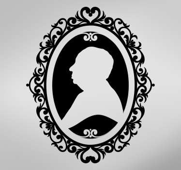 Wall Sticker Cornice Personalizzabile