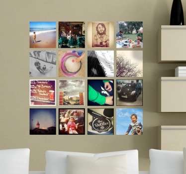 Wall sticker foto Instagram