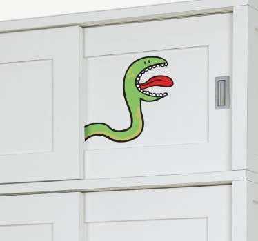 Wall sticker infatile serpente
