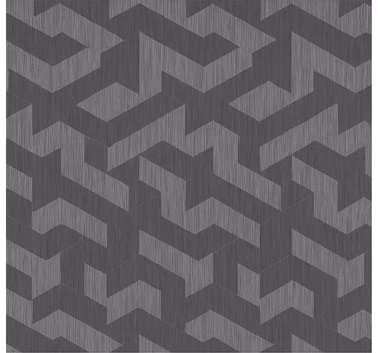 Tenda a rullo camera ragazzi forme geometriche scure - TenStickers