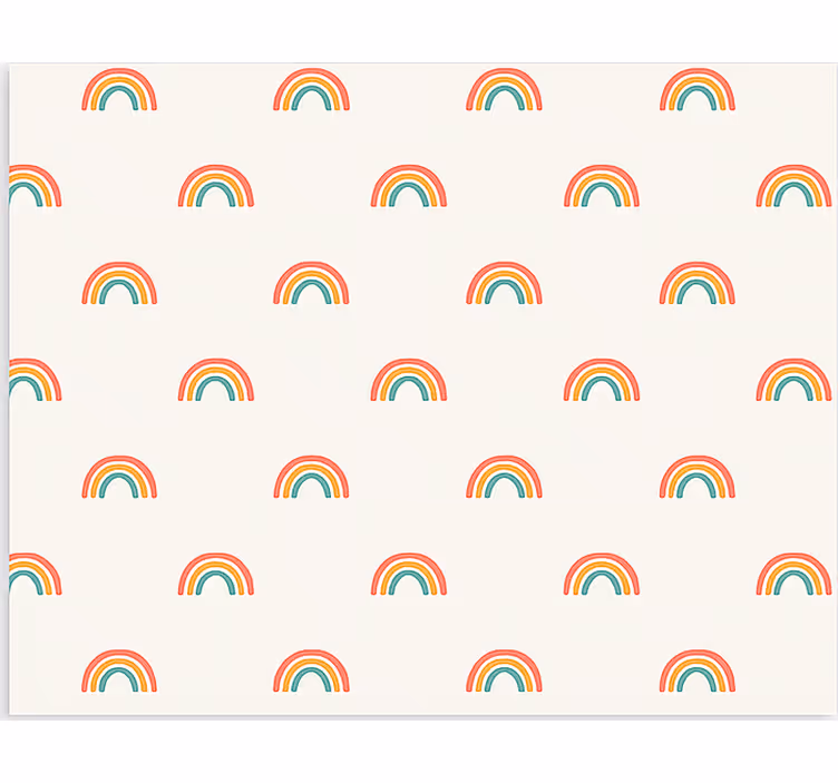 Tenda a rullo stile nordico arcobaleni colorati - TenStickers