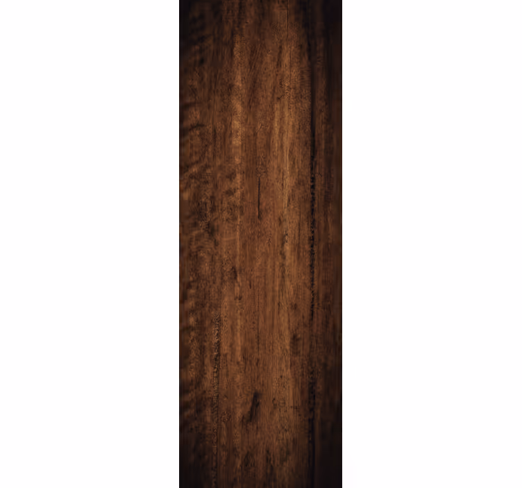 Tenda da ufficio a rullo effetto legno scuro - TenStickers