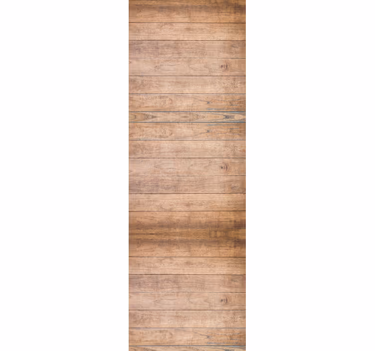 Tenda da ufficio a rullo in listelli di legno orizzontali - TenStickers