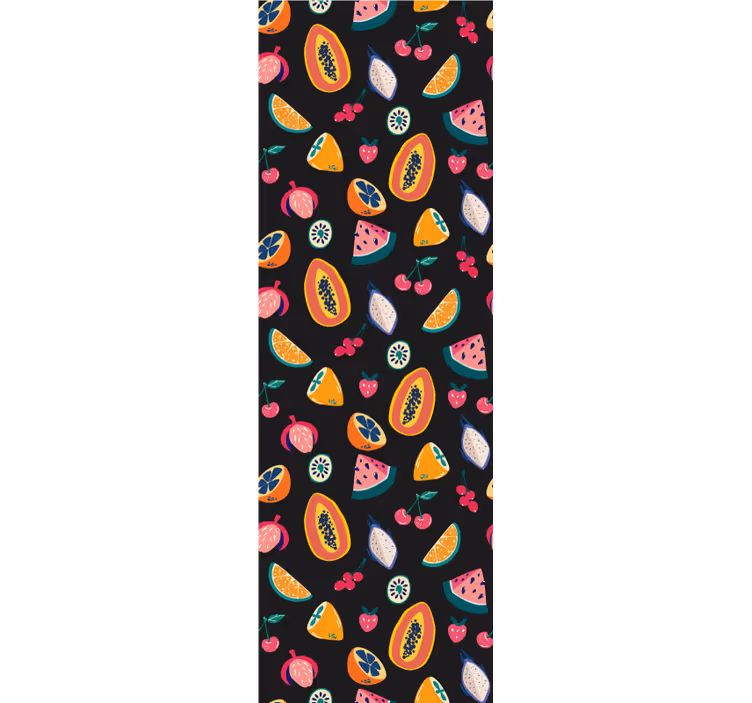 Tenda a rullo cucina motivi fruttati - TenStickers