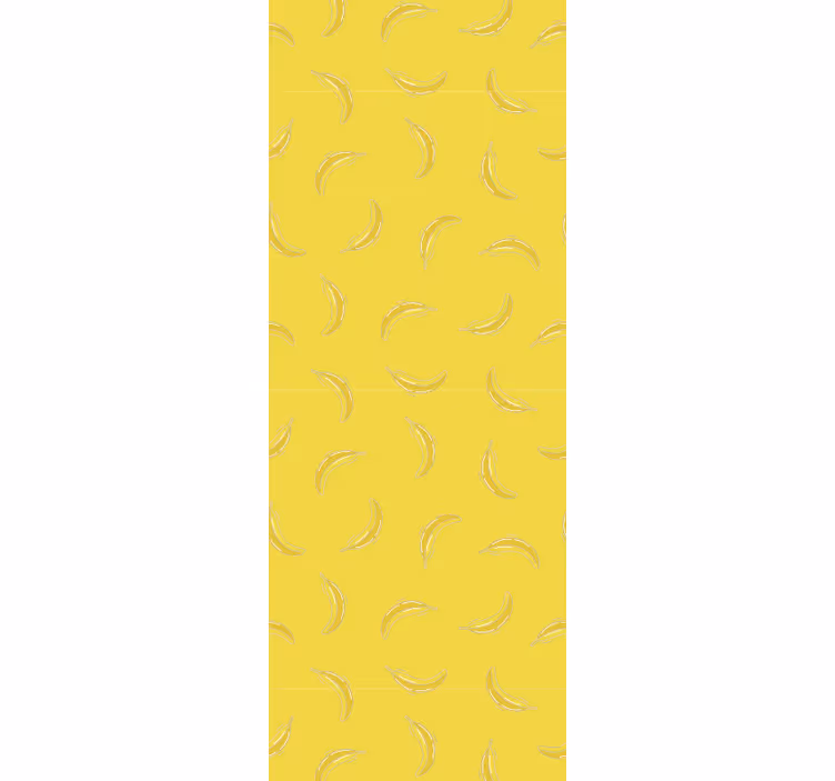 Tenda a rullo cucina design a motivi banana - TenStickers