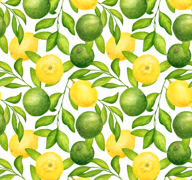 Tenda a rullo cucina motivo frutta agrumi - TenStickers