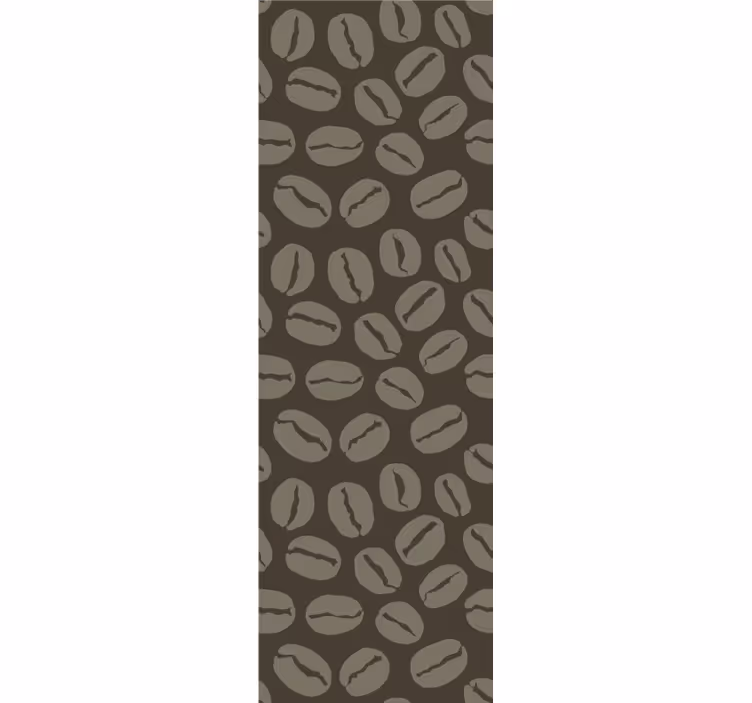 Tenda a rullo cucina chicchi di caffè scuri - TenStickers