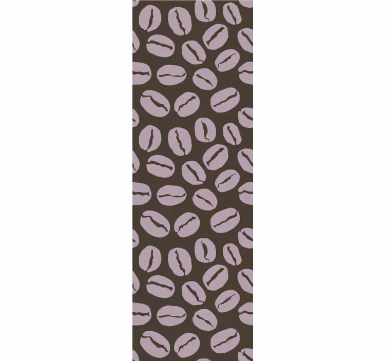 Tenda a rullo sala da pranzo chicchi di caffè belli - TenStickers