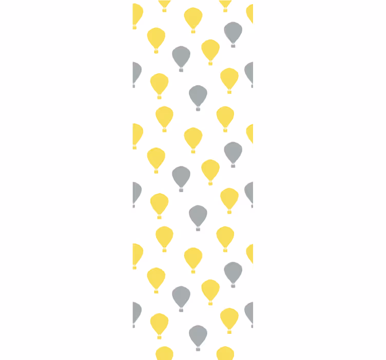 Tenda a rullo cameretta con motivo palloncini - TenStickers