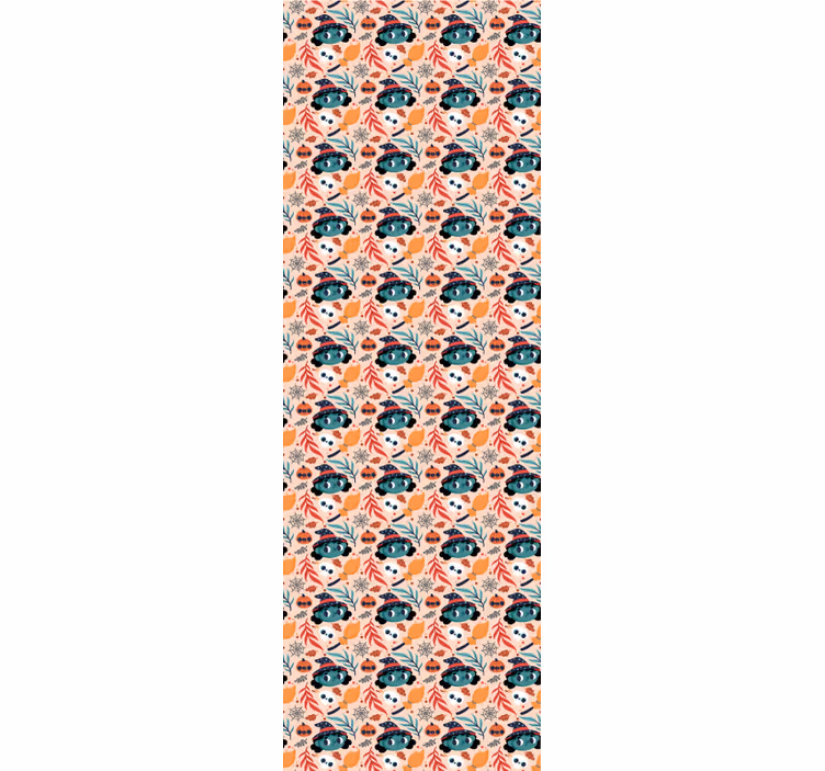 Tenda a rullo cameretta magia strega di halloween - TenStickers