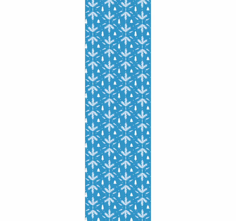 Tenda a rullo cameretta blu folk nordico - TenStickers