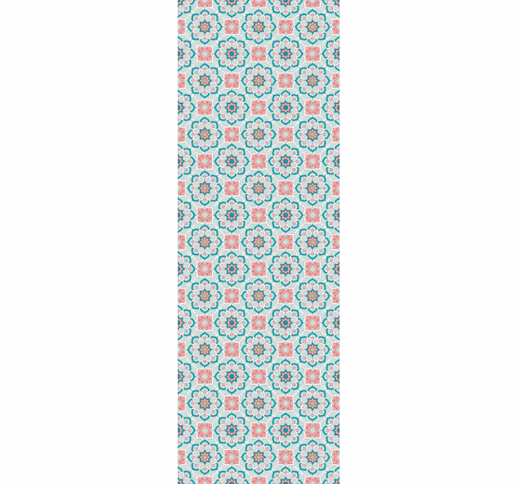 Tenda a rullo per ufficio stile granny chic - TenStickers