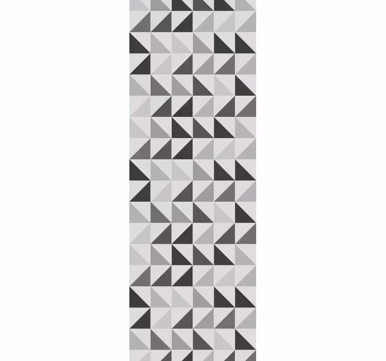 Tenda a rullo per ufficio triangoli geometrici - TenStickers