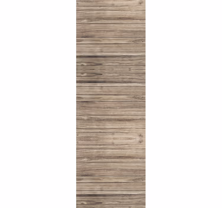 Tenda a rullo per ufficio in assi di legno grigie rustiche - TenStickers