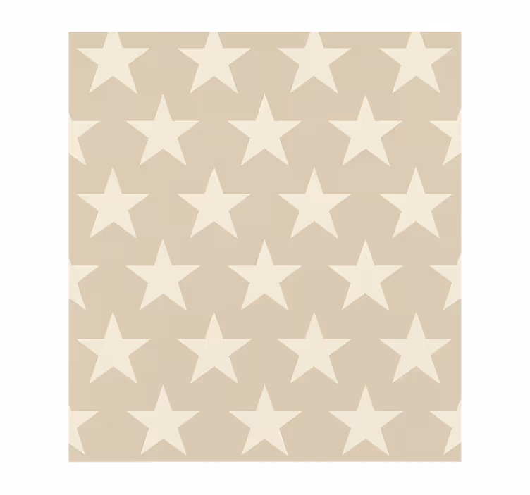 Tenda a rullo camera ragazzi motivo stelle beige - TenStickers