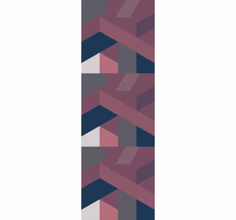 Tenda a rullo camera ragazzi forme geometriche eclectiche - TenStickers