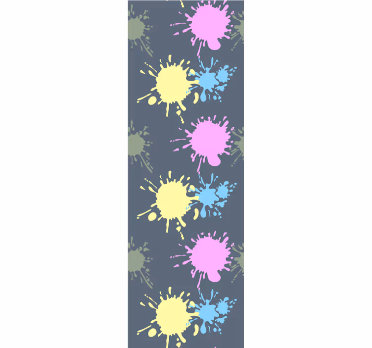 Tenda a rullo camera ragazzi muro multicolore - TenStickers