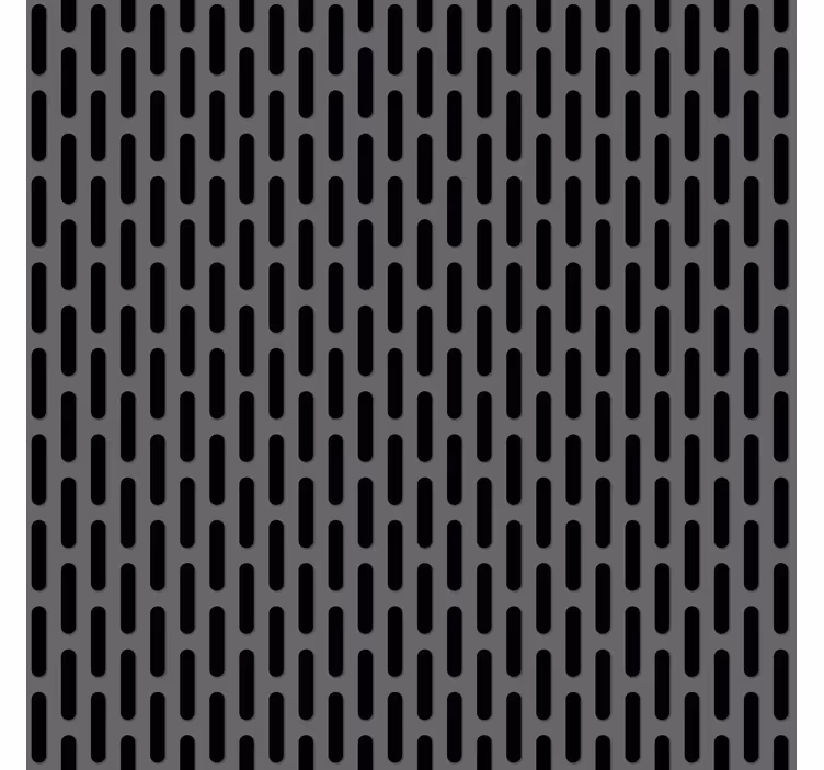 Tenda a rullo camera ragazzi griglia in metallo nero - TenStickers