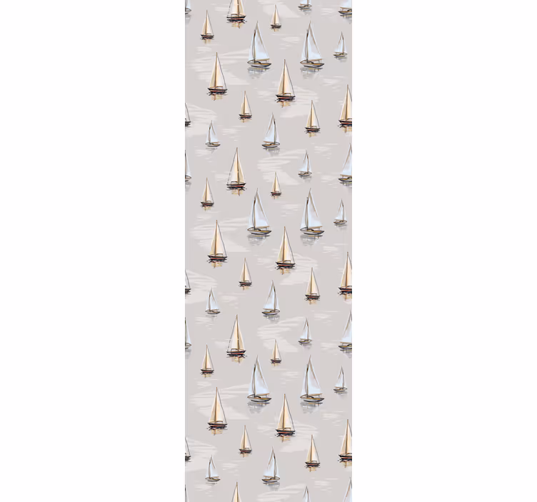 Tenda a rullo moderna motivo veliero elegante - TenStickers