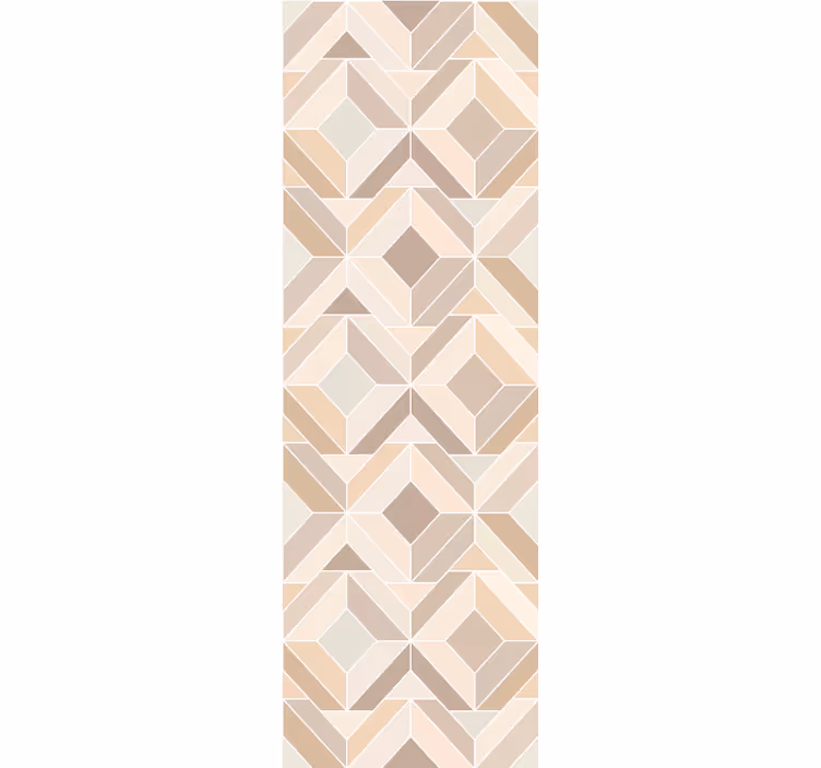 Tenda a rullo moderna motivo beige a righe - TenStickers