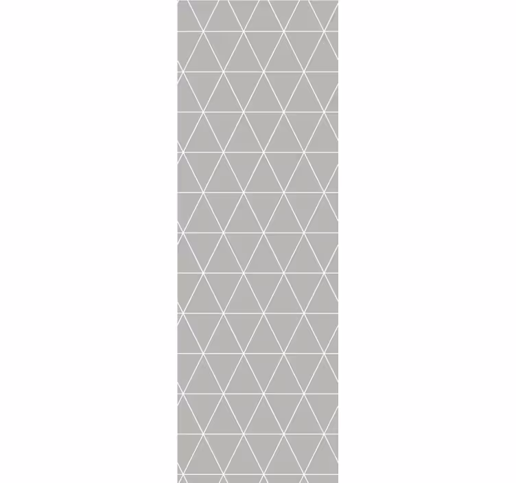 Tenda a rullo moderna motivo geometrico grigio chiaro - TenStickers