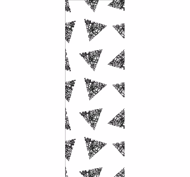 Tenda a rullo moderna con motivo pezzi marci unici - TenStickers