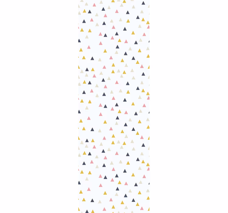Tenda a rullo moderna motivo triangoli minimalisti - TenStickers
