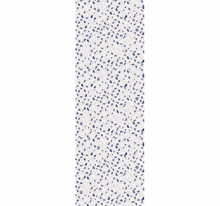 Tenda a rullo moderna cerchi e diamanti - TenStickers