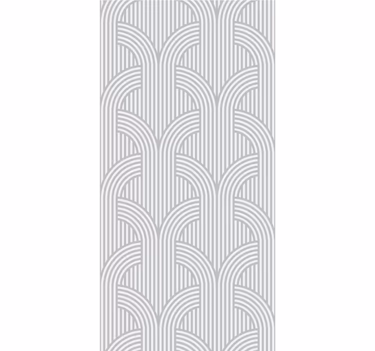 Tenda a rullo moderna stile minimalista grigio - TenStickers