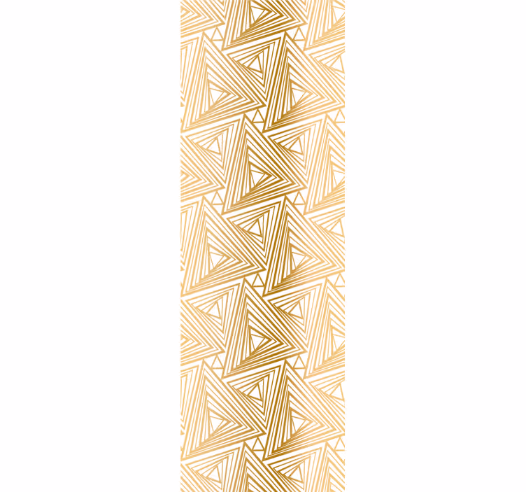Tenda a rullo moderna variazione geometrica minimalista - TenStickers
