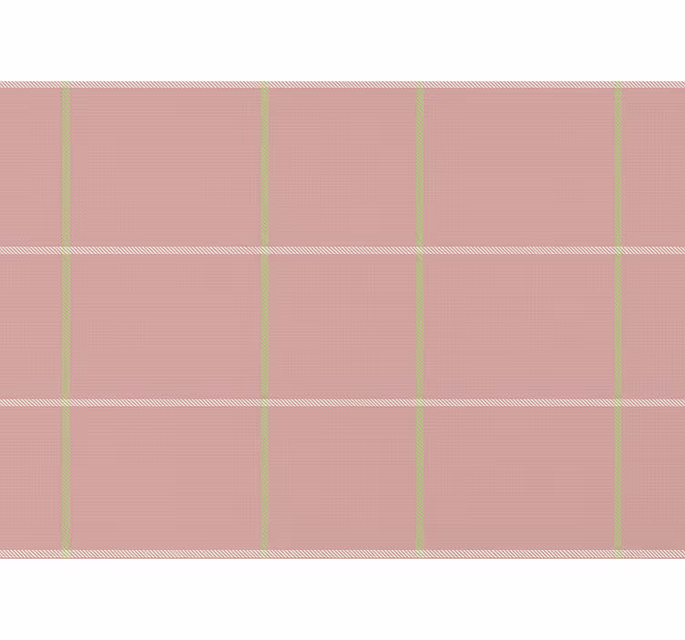 Tenda a rullo rosa con motivo moderno rosa - TenStickers
