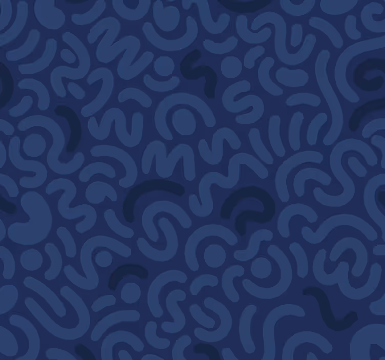 Tenda a rullo blu astratta navy blue - TenStickers