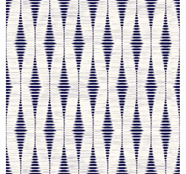 Tenda a rullo blu ikat rabaul blu navy - TenStickers