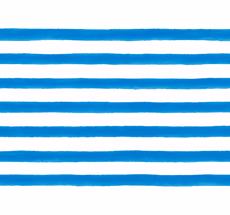 Tenda a rullo blu a barre acquerello blu - TenStickers