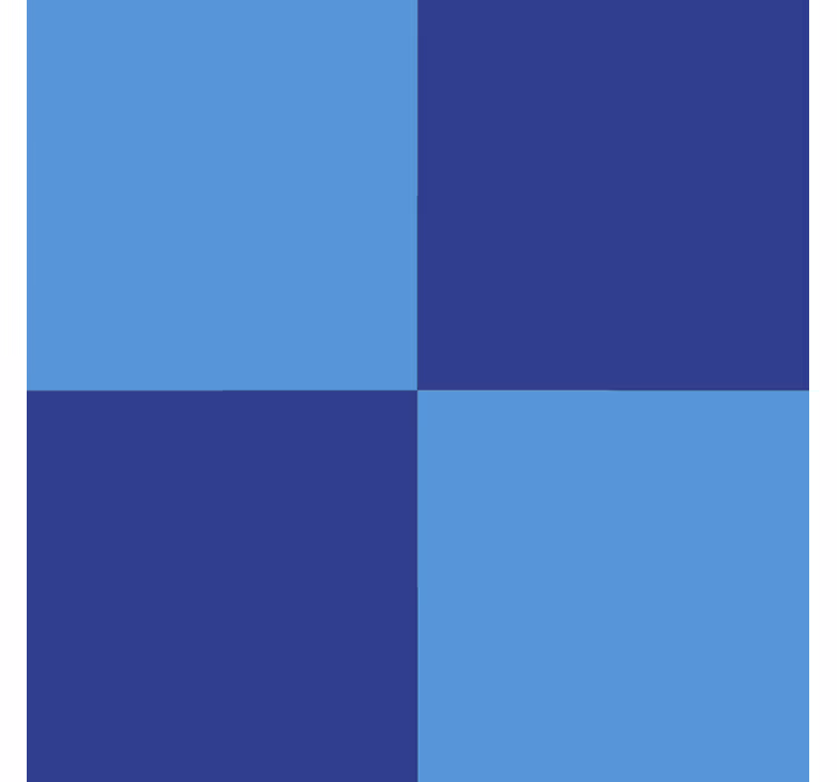 Tenda a rullo blu motivo scuro e blu - TenStickers