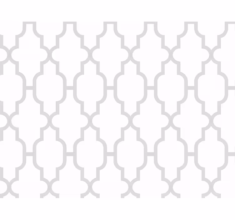 Tenda a rullo moderna geometrica grigia - TenStickers