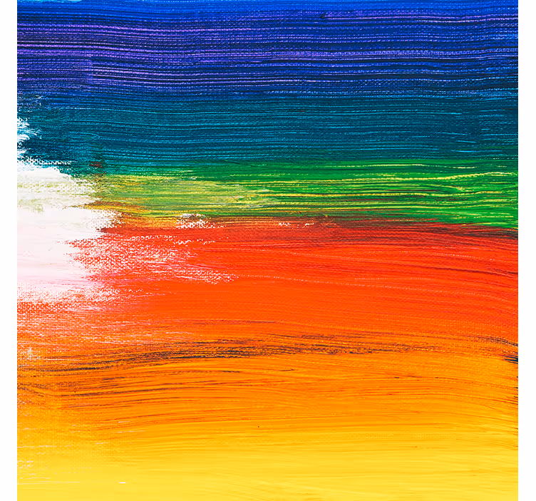 Tenda a rullo soggiorno colori splash arcobaleno - TenStickers