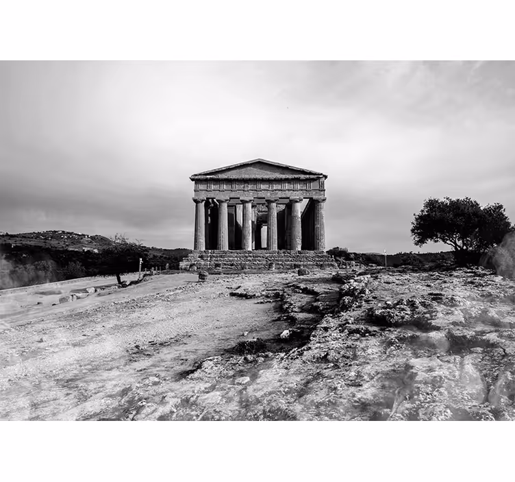 Tenda a rullo soggiorno valle dei templi sicilia - TenStickers