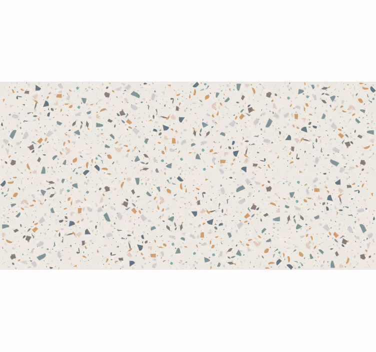 Tenda a rullo beige motivo terrazzo beige - TenStickers