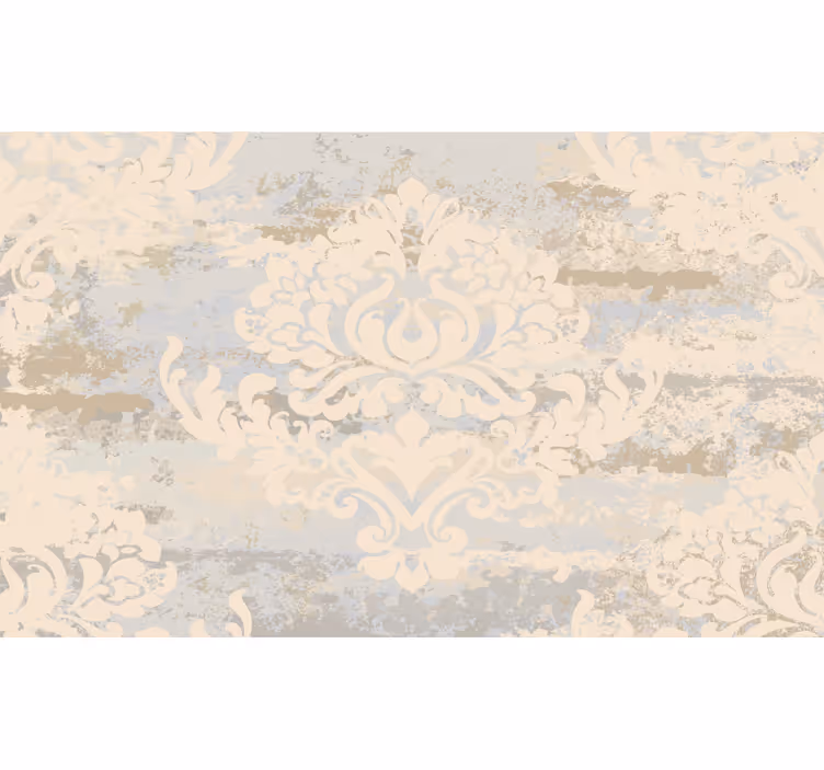 Tenda a rullo beige mosaico stampato crema - TenStickers
