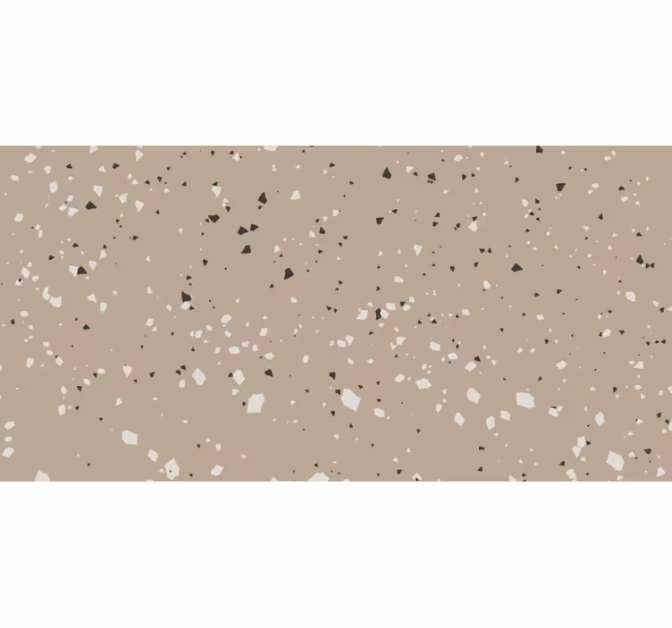 Tenda a rullo beige effetto terrazzo beige - TenStickers