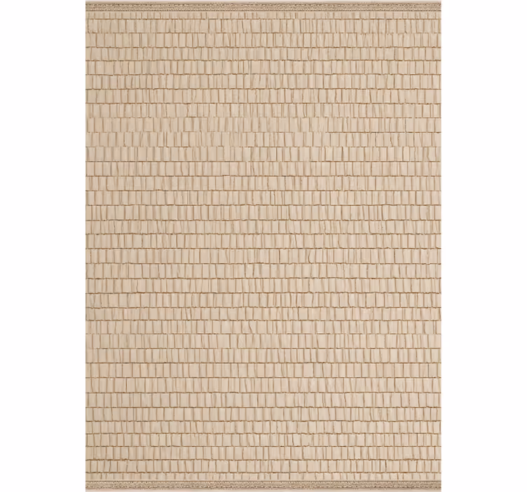 Tenda a rullo beige texture rattan intrecciato - TenStickers