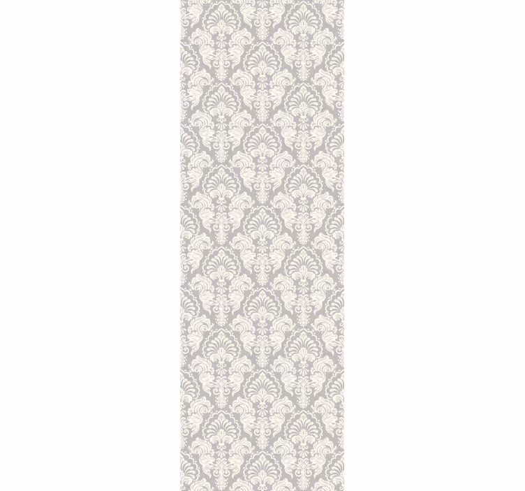 Tenda a rullo vintage motivo floreale elegante - TenStickers