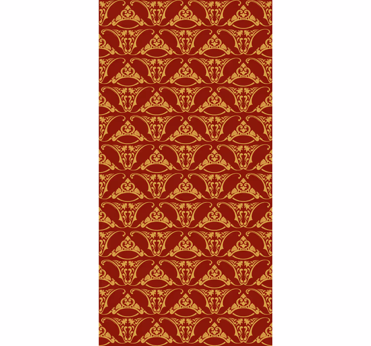 Tenda a rullo vintage con eleganti motivi vintage - TenStickers