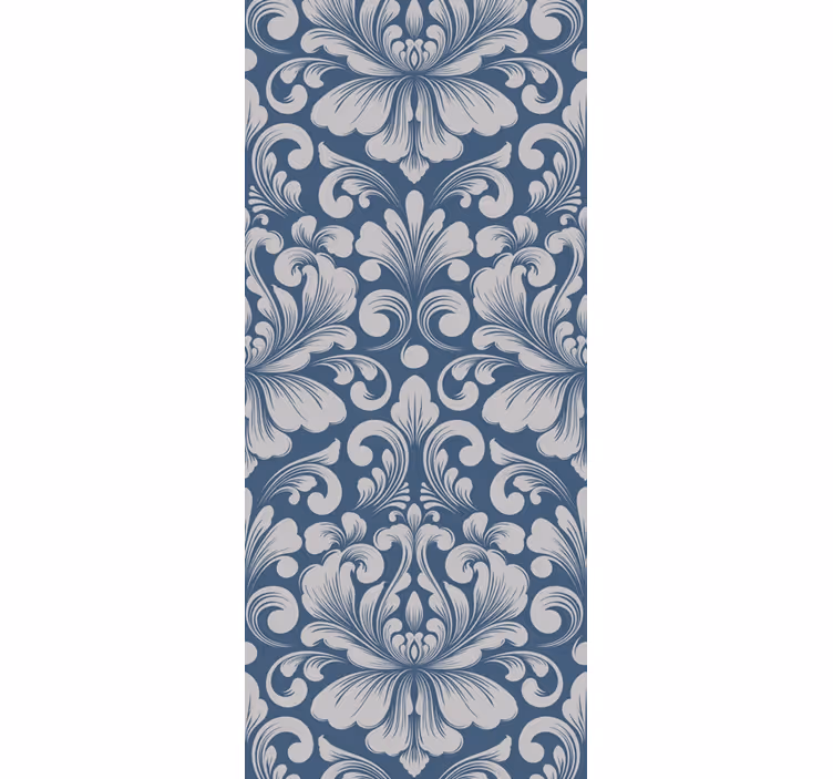 Tenda a rullo vintage design damascato classico - TenStickers