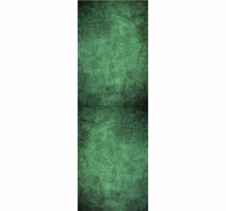 Tenda a rullo vintage motivo rettangolare verde rustico - TenStickers