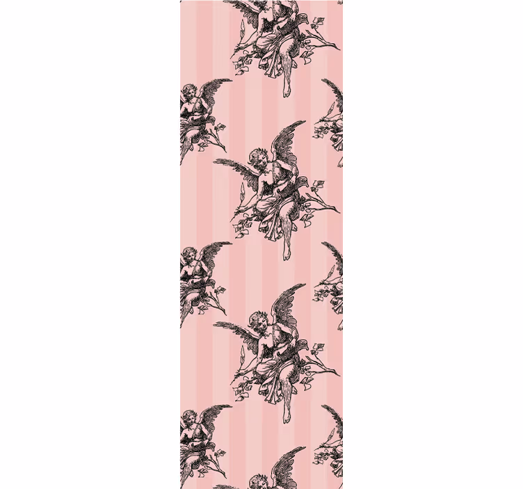 Tenda a rullo vintage design artistico toile jouy - TenStickers