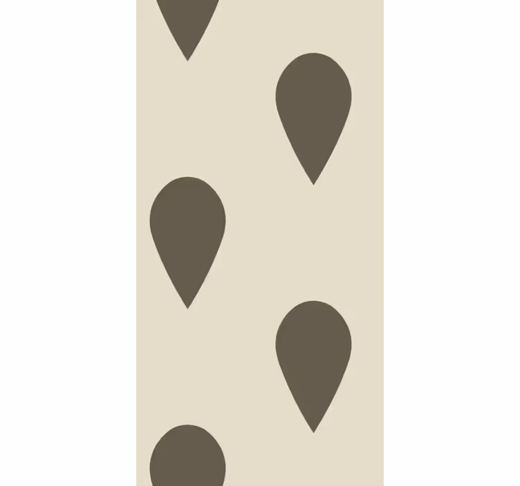 Tenda a rullo vintage design retro europeo - TenStickers